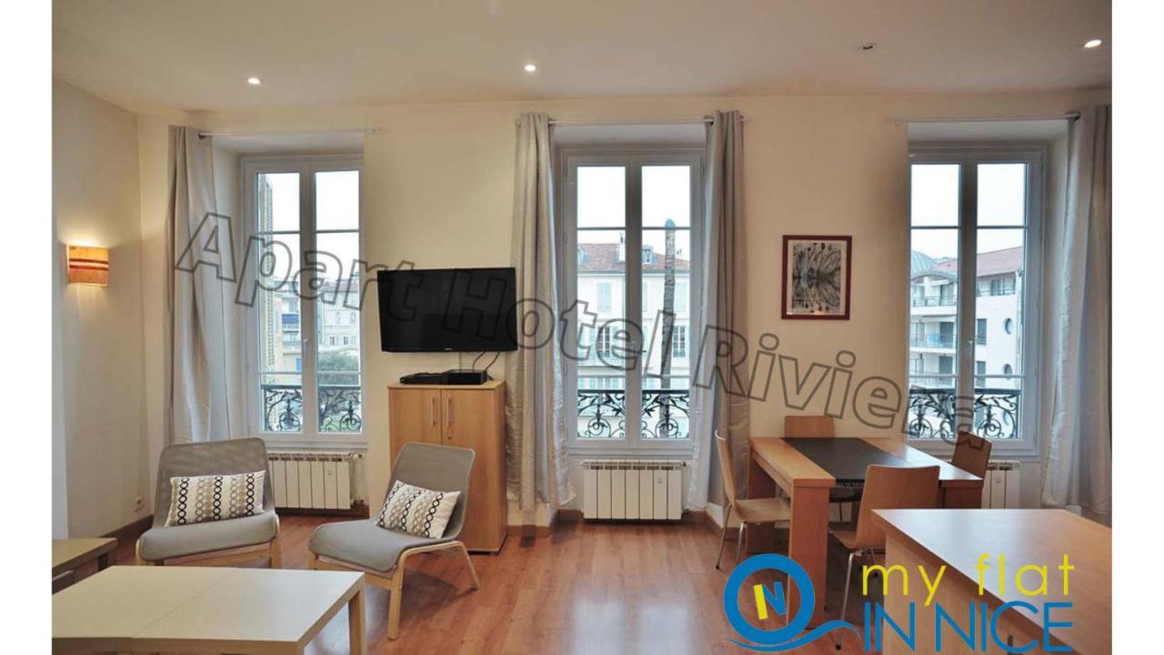 Aparthotel Riviera - Liberte 1 - Grimaldi Promenade Des Anglais 5Mn - Superieur 2 Chambres Ac - Emplacement Exceptionnel ニース エクステリア 写真